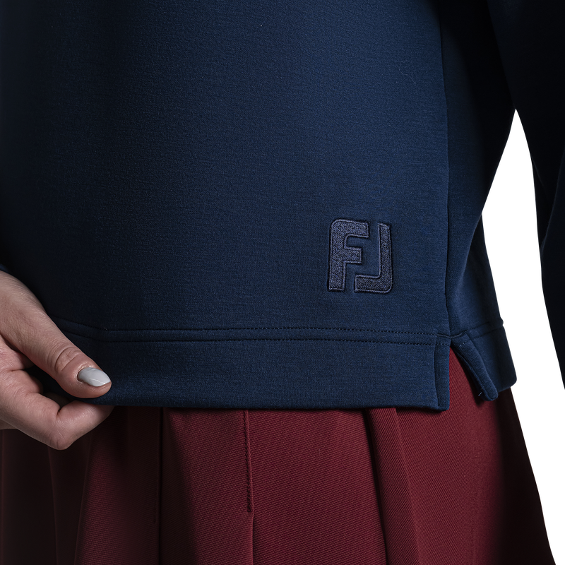 Long Sleeve Rugby Shirt Women - Navy