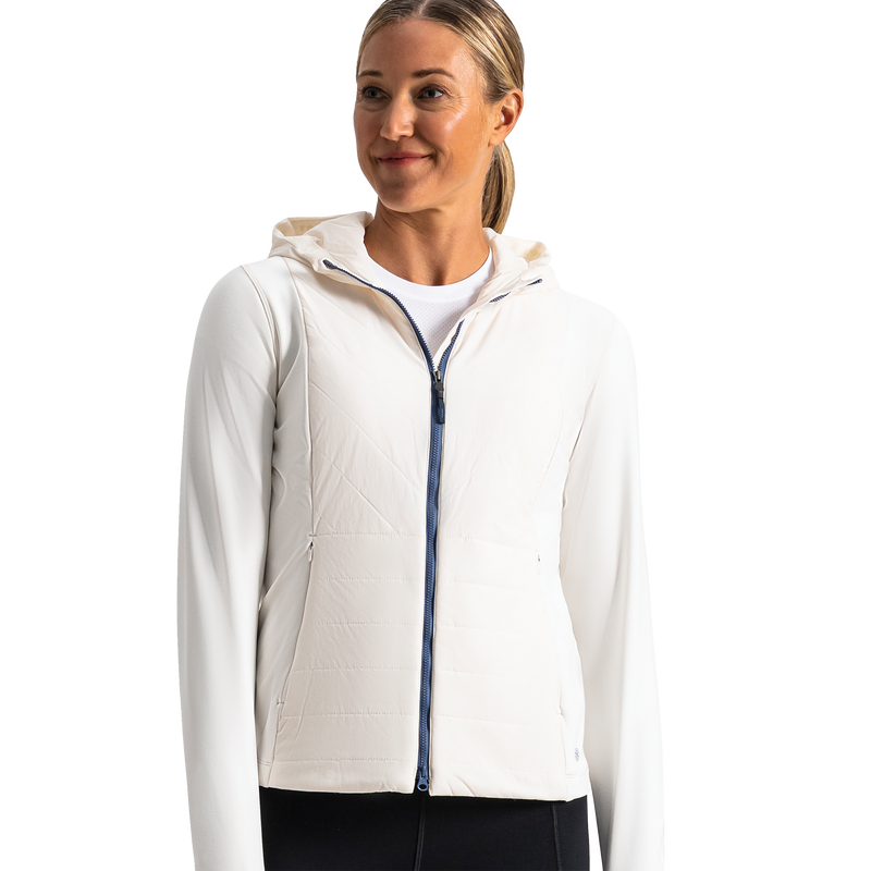 ThermoSeries Full-Zip Jacket Women (Women's) - Off White