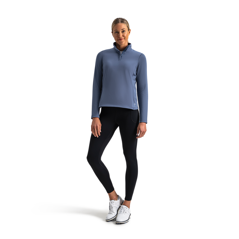 ThermoSeries Quarter-Zip Women - Vintage Navy