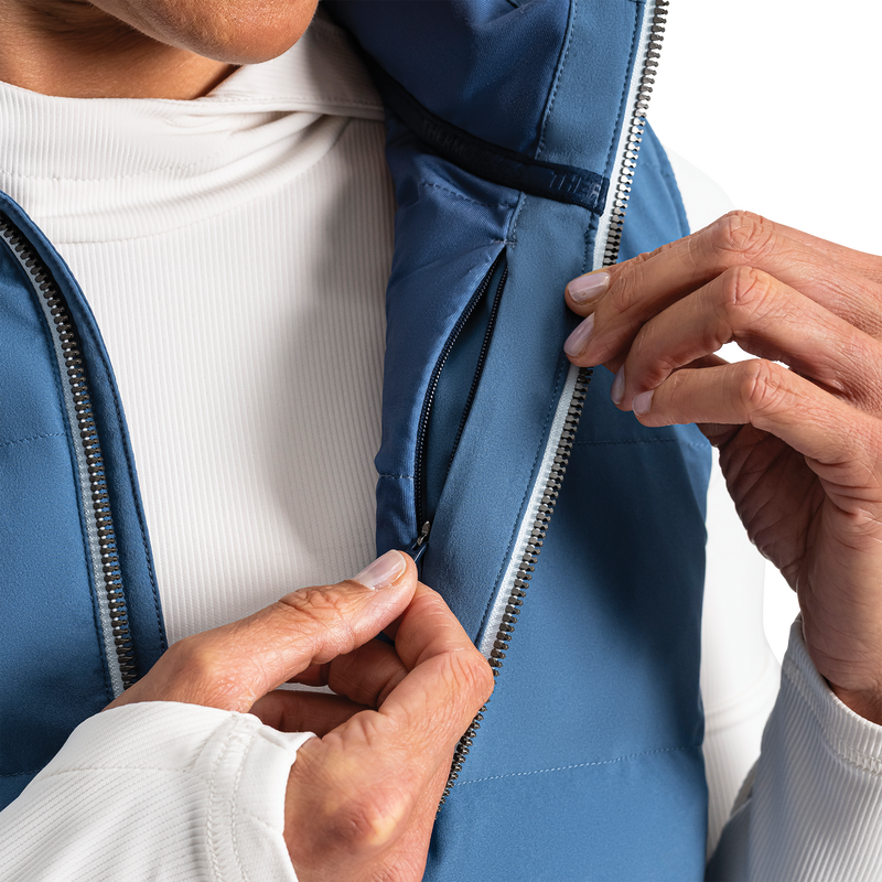 ThermoSeries Insulated Vest Women - Vintage Navy