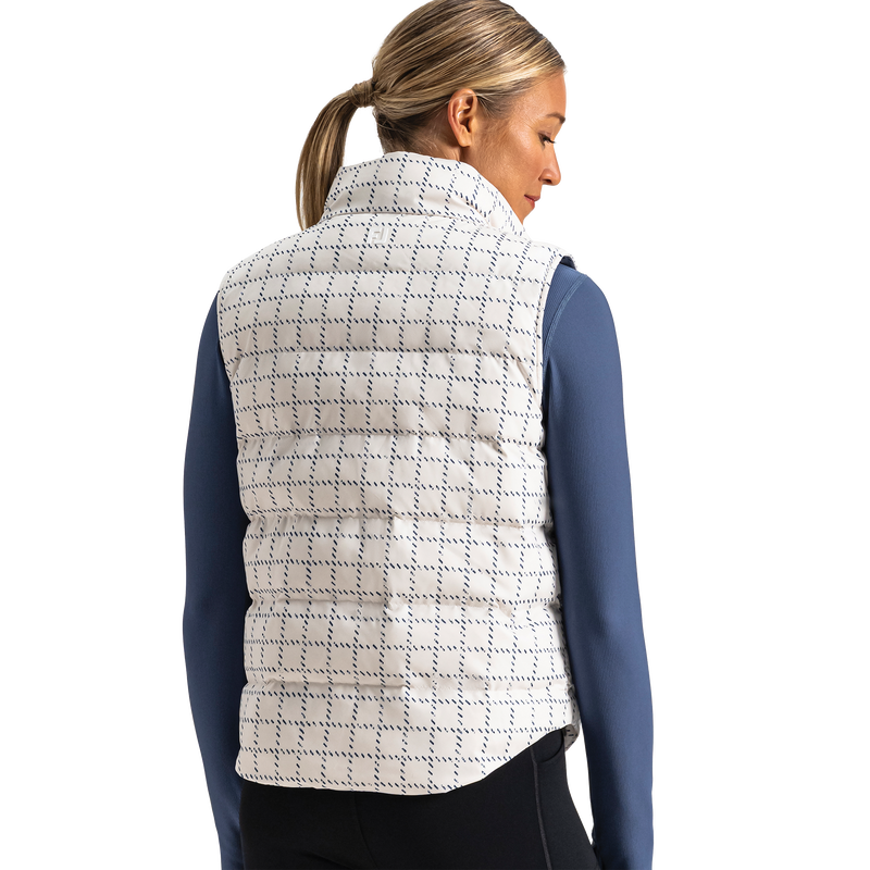 ThermoSeries Insulated Vest Women - Off White