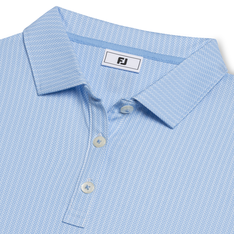 Tee Time Lisle Junior Girl - White / Light Blue