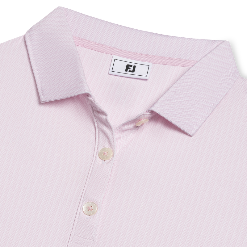 Tee Time Lisle Junior Girl - White / Light Pink