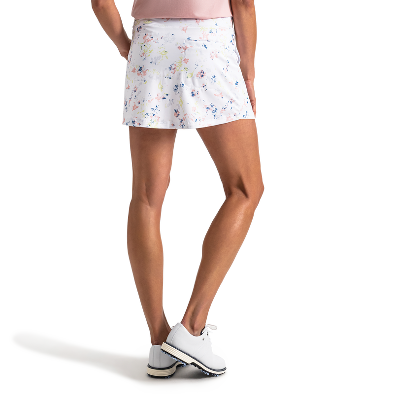 Aerial Fashion Skort Women - Chalk Pink Floral Print