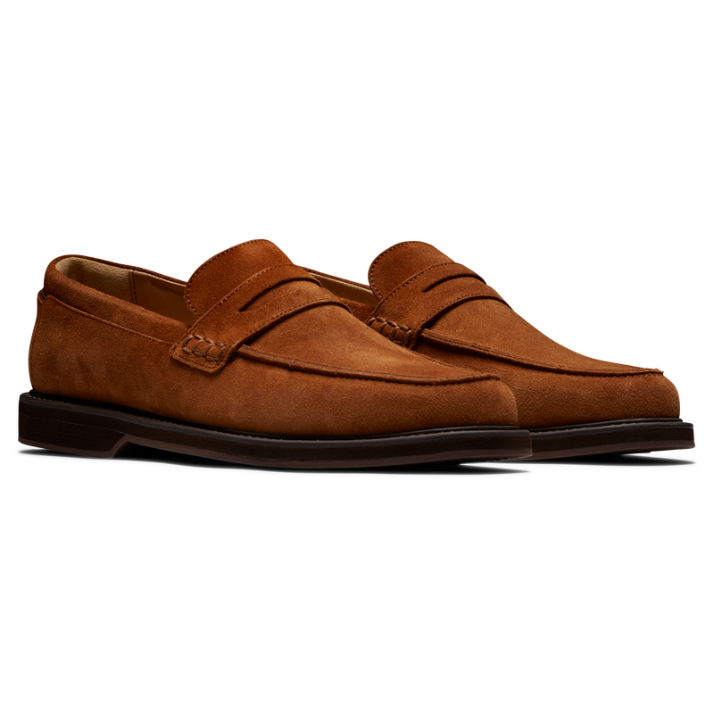 Suede Loafer - Brown