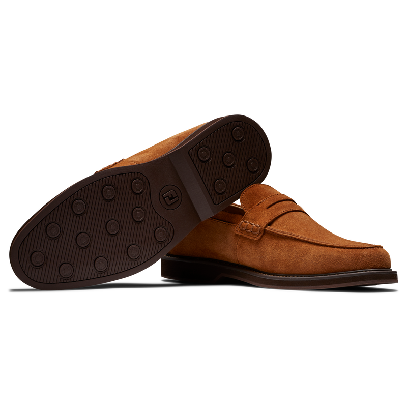Suede Loafer - Brown