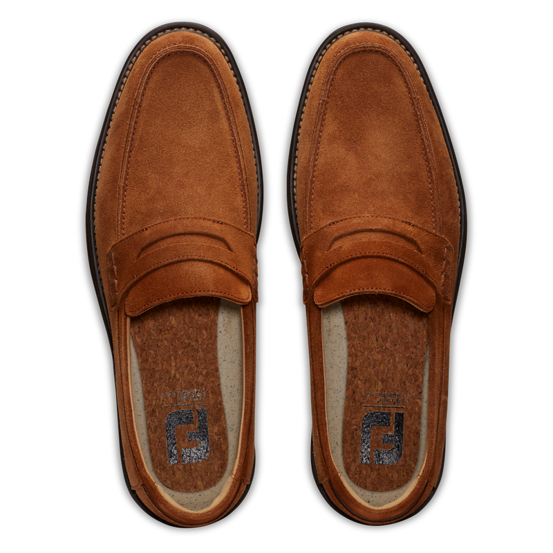 Suede Loafer - Brown
