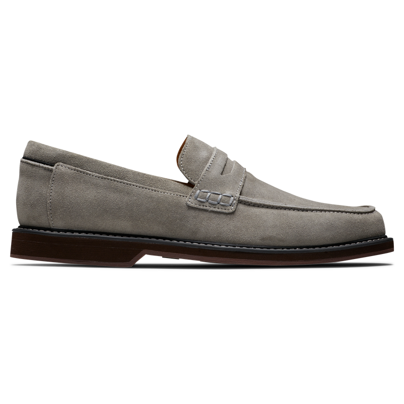 Suede Loafer - Grey