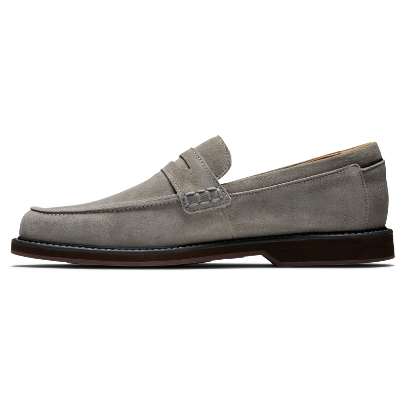 Suede Loafer - Grey