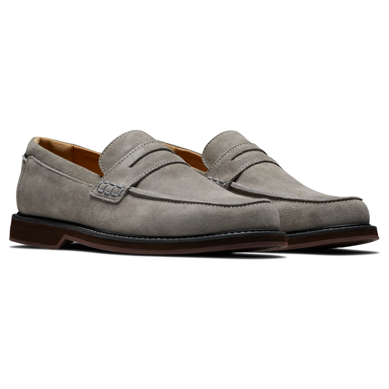 Suede Loafer - Grey