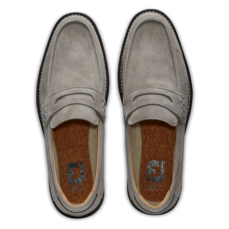 Suede Loafer - Grey
