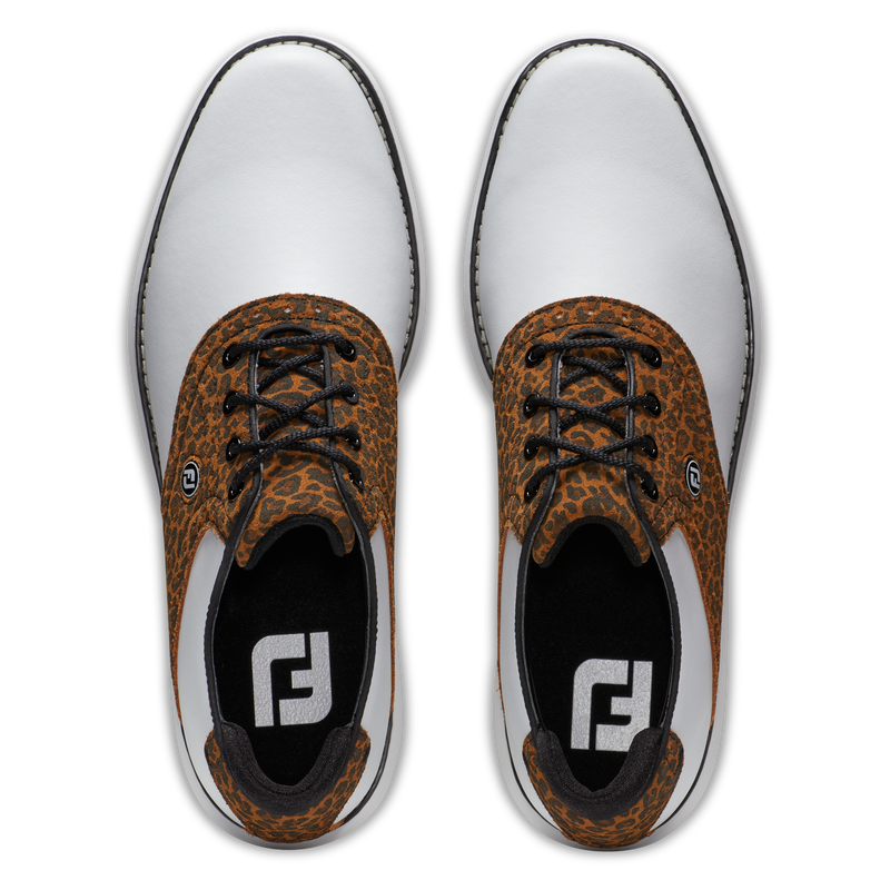 Traditions Women - White / Tan Leopard Print
