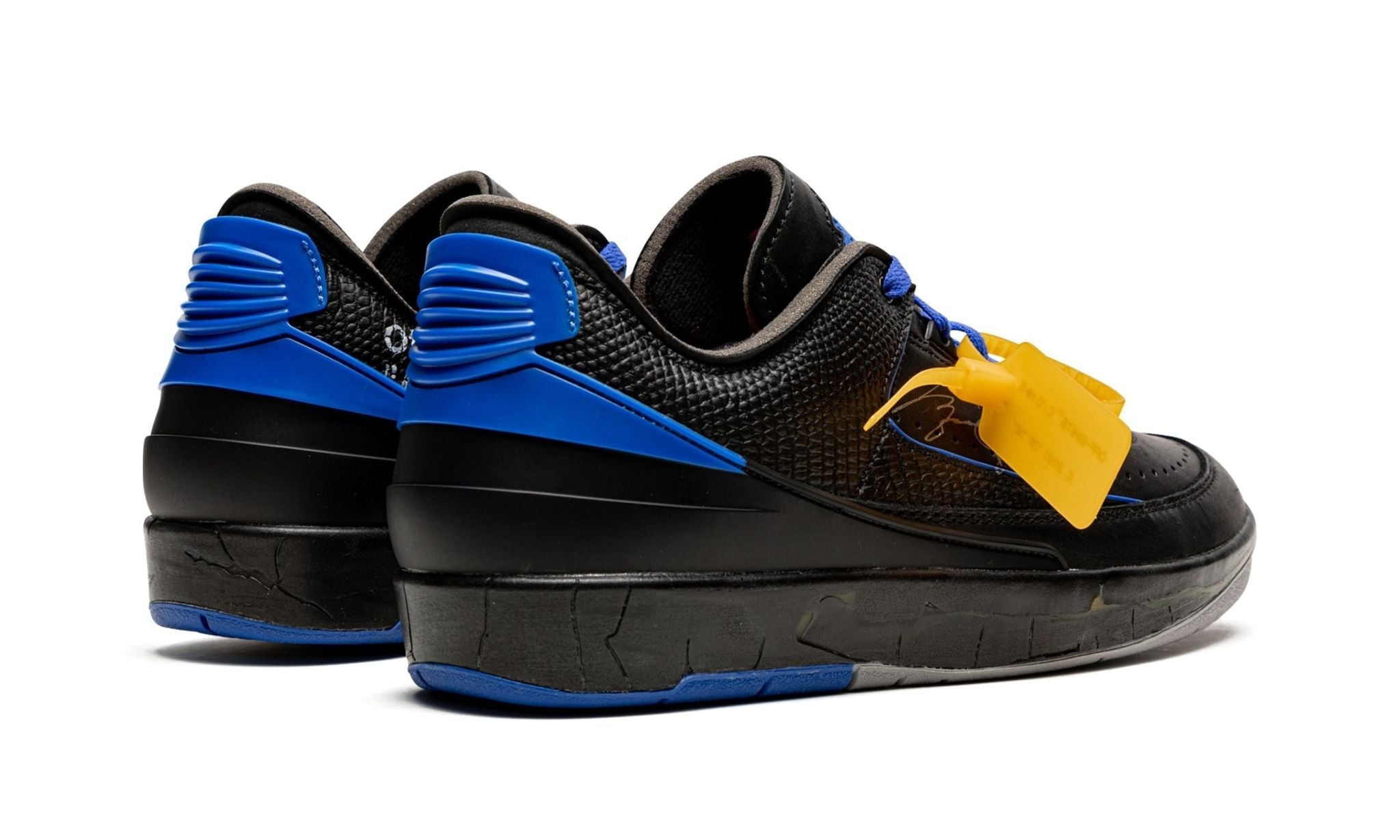Off-White x Air Jordan 2 Retro Low SP Black Varsity Royal