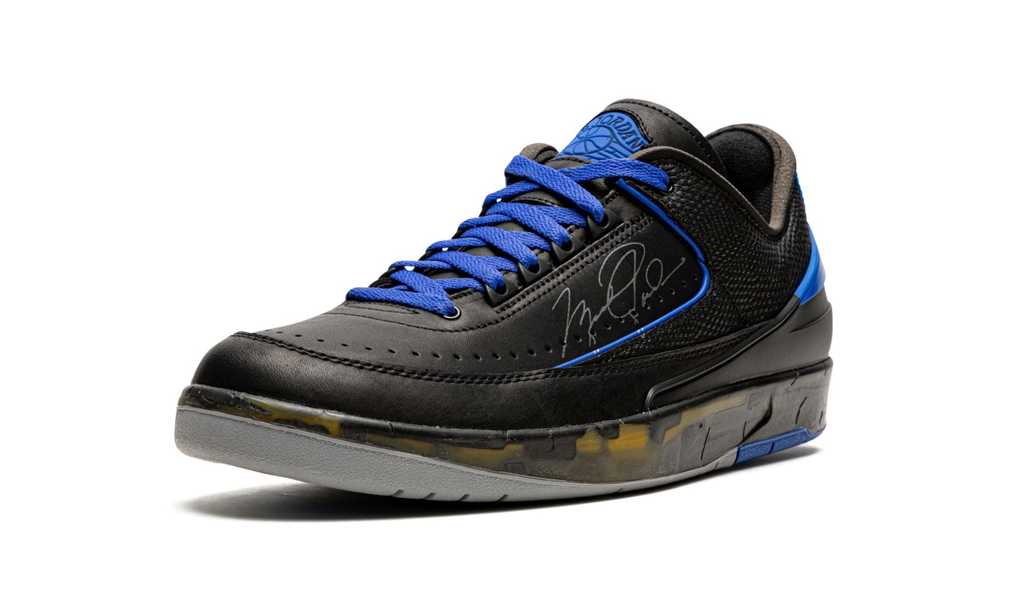 Off-White x Air Jordan 2 Retro Low SP Black Varsity Royal
