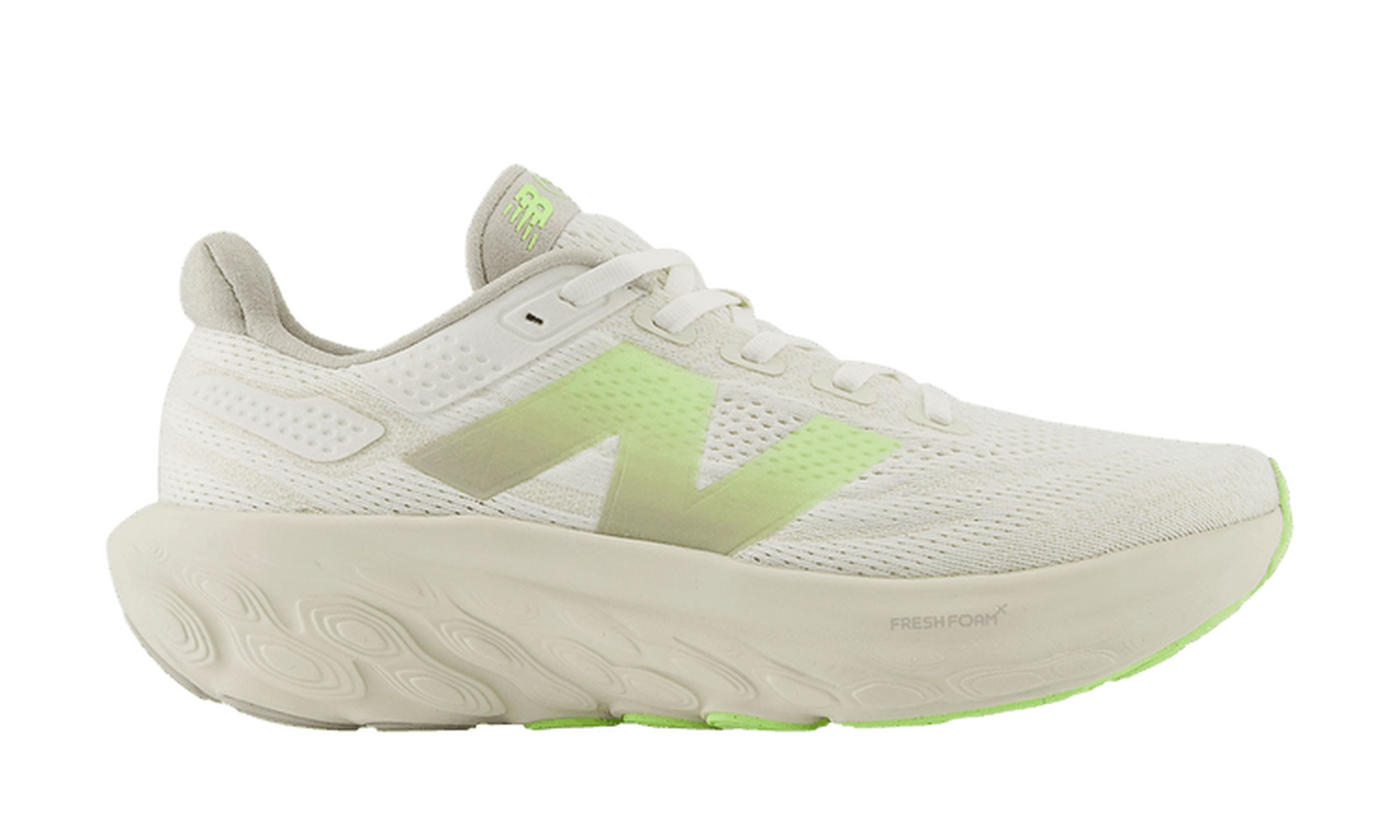 Fresh Foam X 1080v13 2E Wide 'Moonrock Bleached Lime Glo'