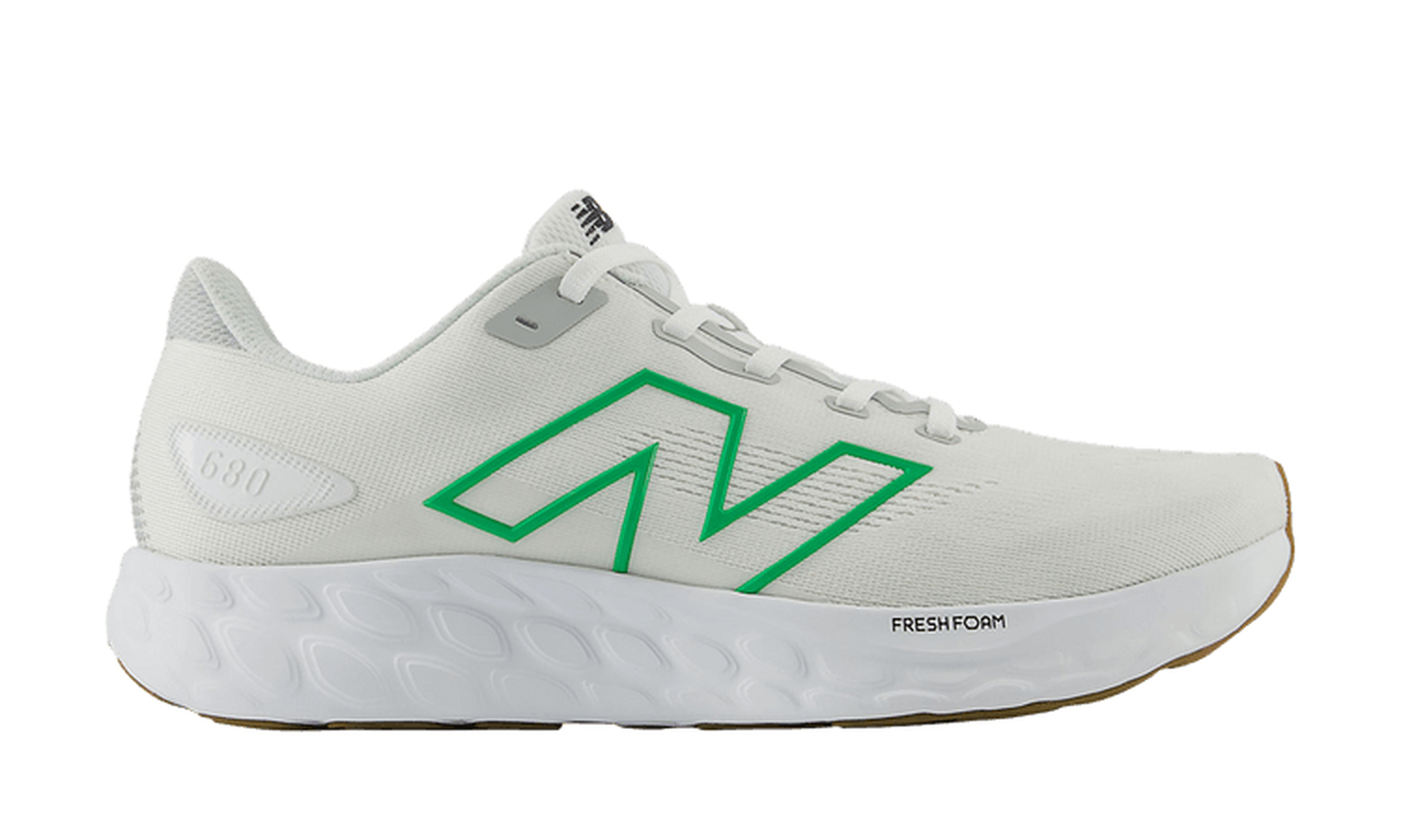 Fresh Foam 680v8 'White Kelly Green'