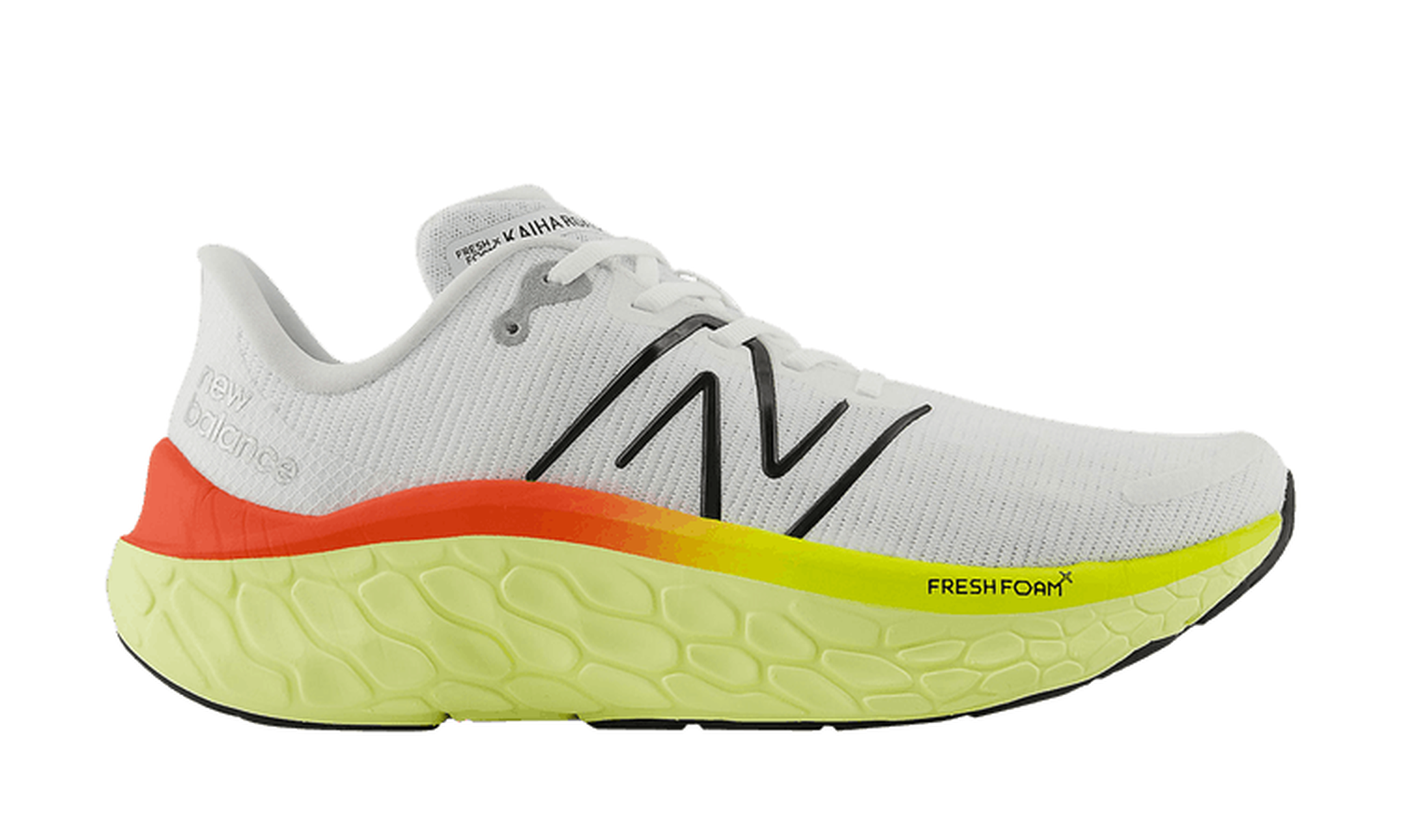 Fresh Foam X Kaiha Road 2E Wide 'White Black Neo Flame'