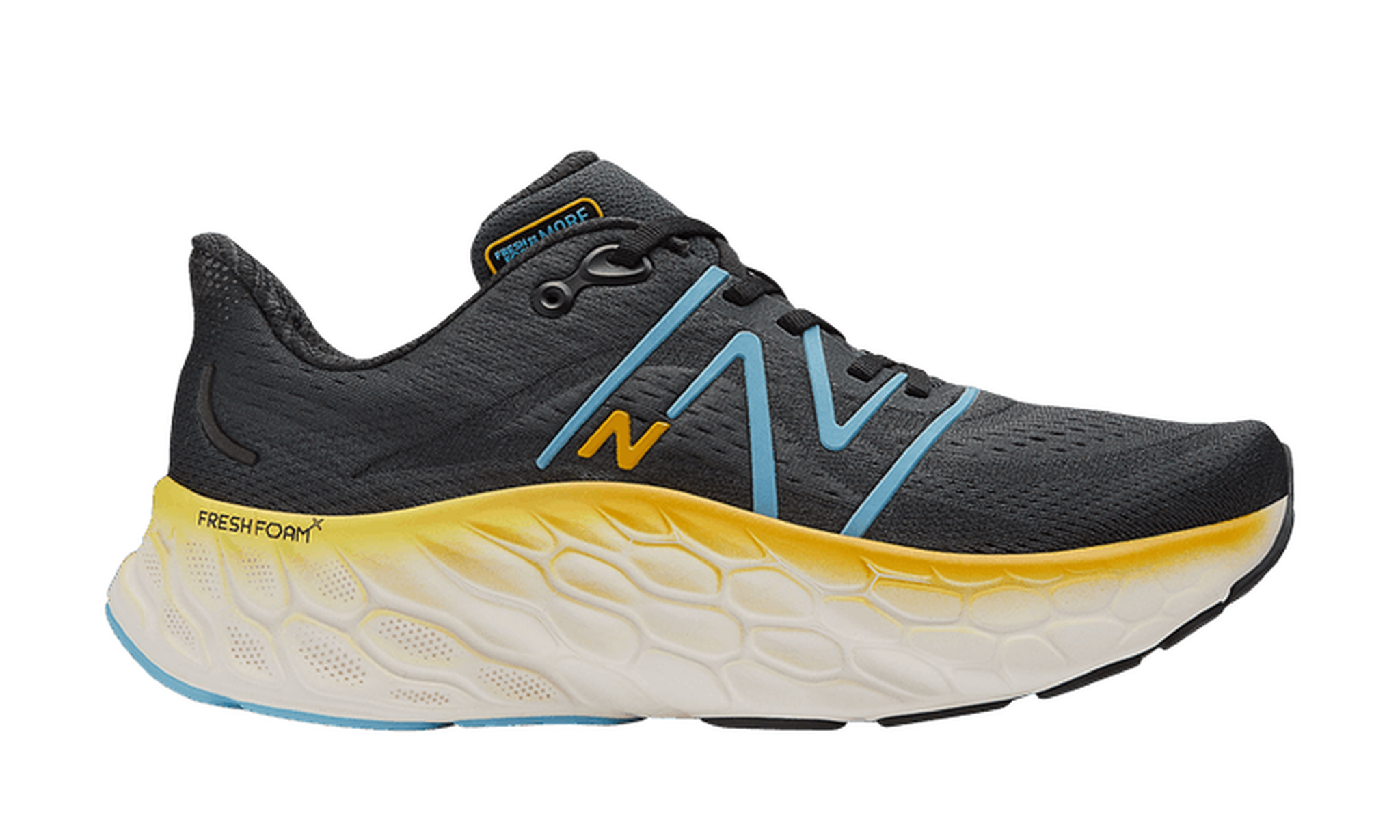 Fresh Foam X More v4 'Black Coastal Blue'