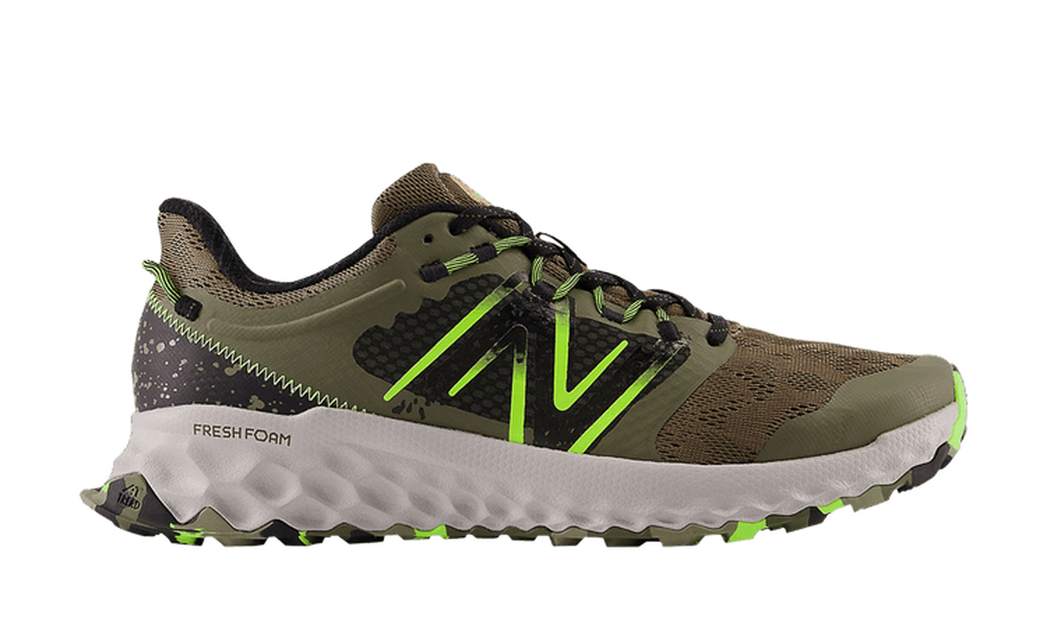 Fresh Foam Garoe 'Dark Camo Pixel Green'