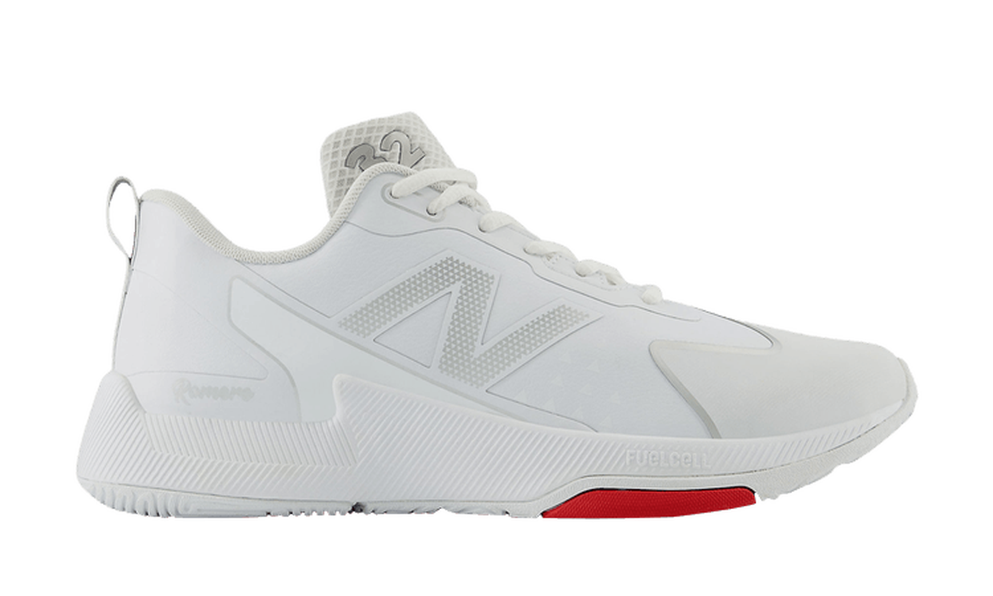 Wmns FuelCell Romero Duo Trainer Wide 'White Silver Metallic'