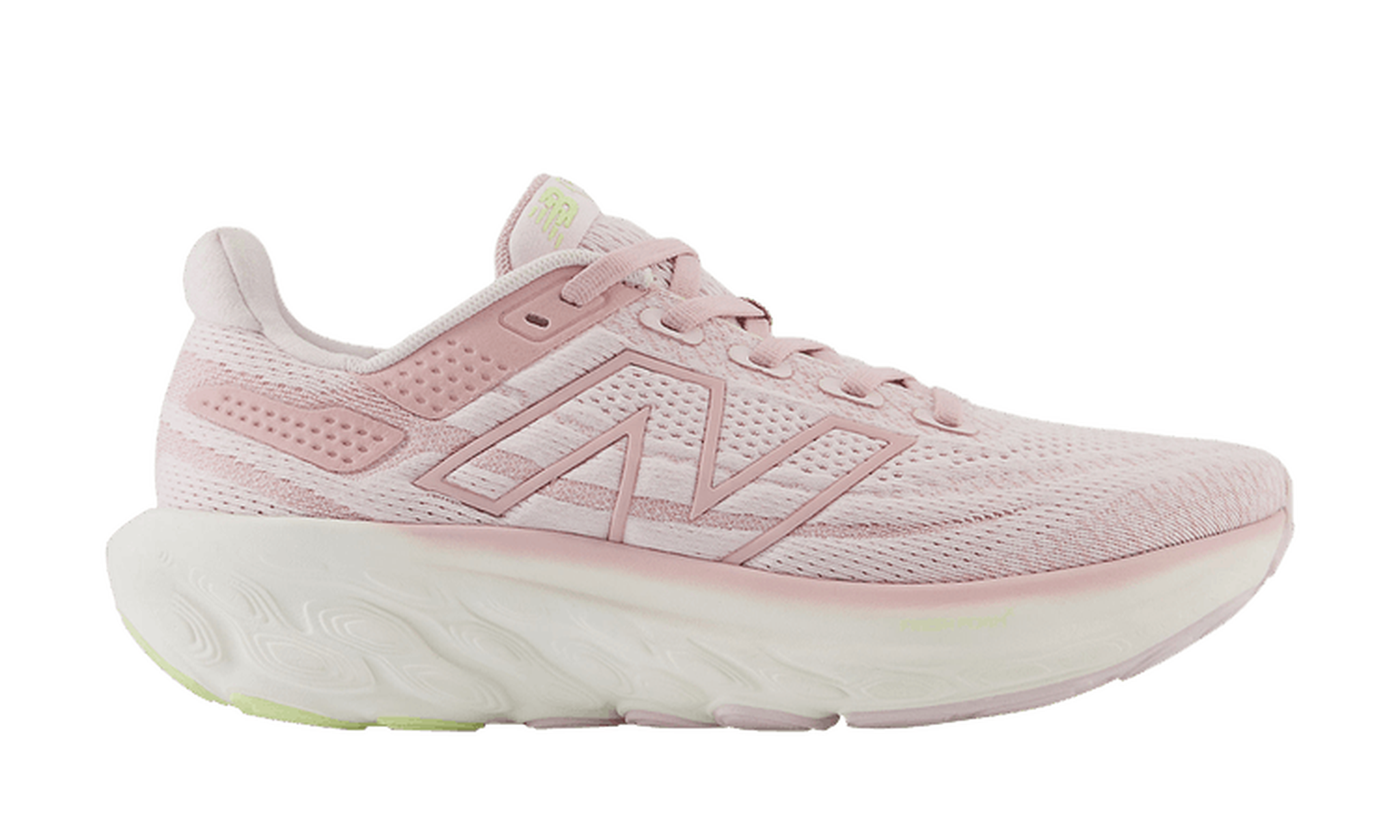 Wmns Fresh Foam X 1080v13 Wide 'Pink Granite Limelight'