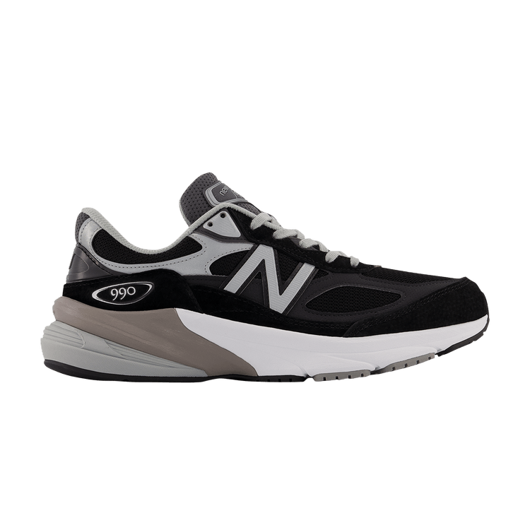 Wmns 990v6 Made in USA Wide 'Black Silver'