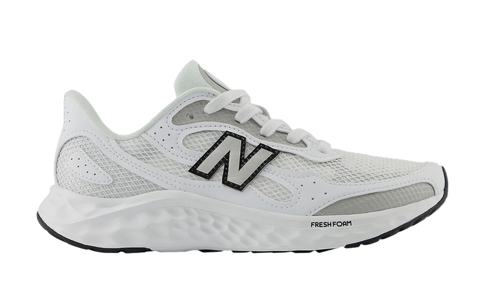 Wmns Fresh Foam Arishi v4 'White Silver Metallic Black'