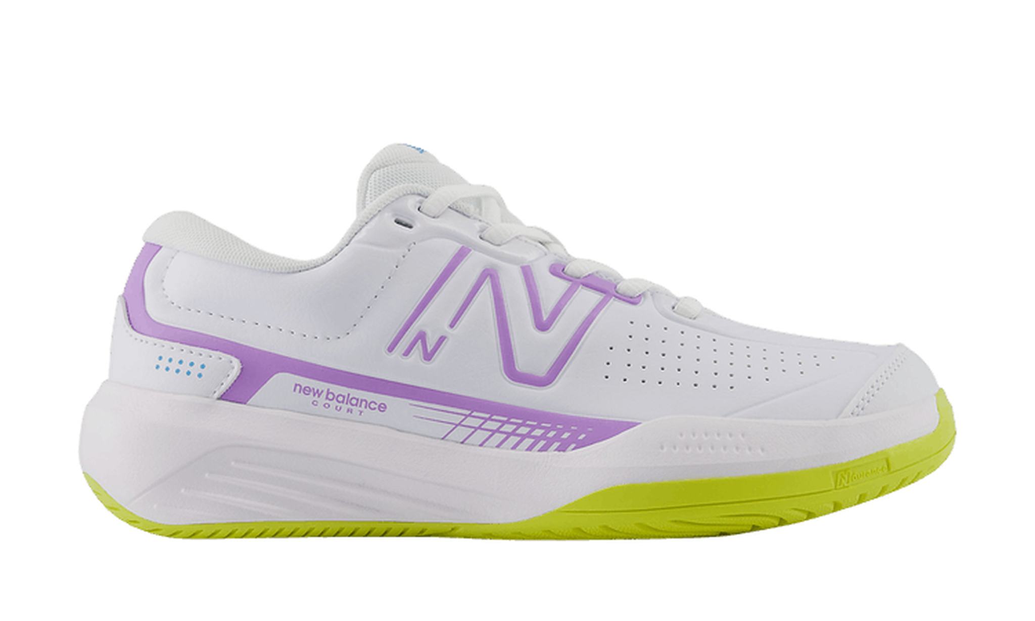 Wmns 696v5 Wide 'White Purple Fade'