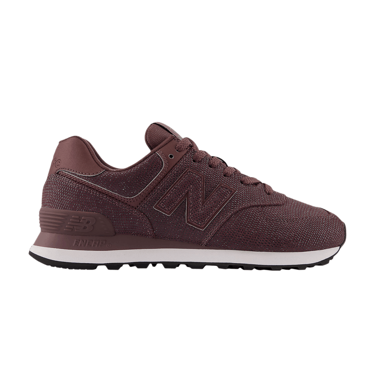Wmns 574 'Burgundy Bone Reptile'