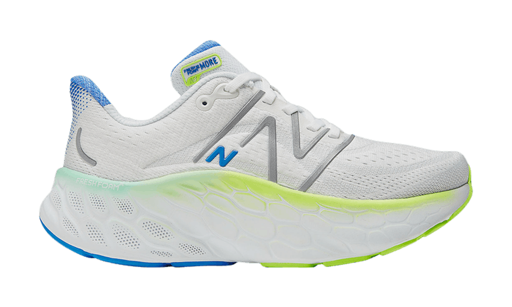 Wmns Fresh Foam X More v4 'White Cobalt'