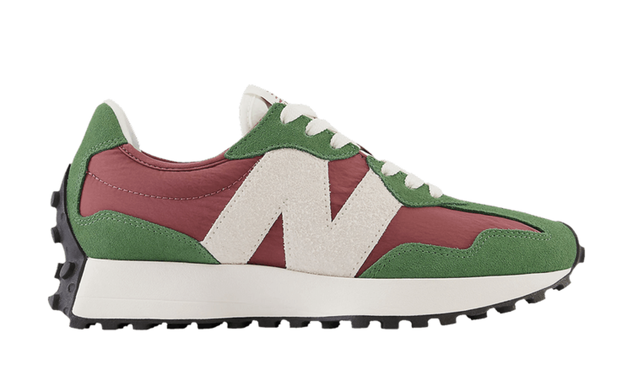 Wmns 327 'Nori Washed Burgundy'