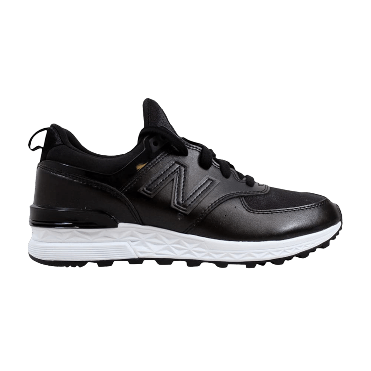 Wmns 574 Sport 'Black White'