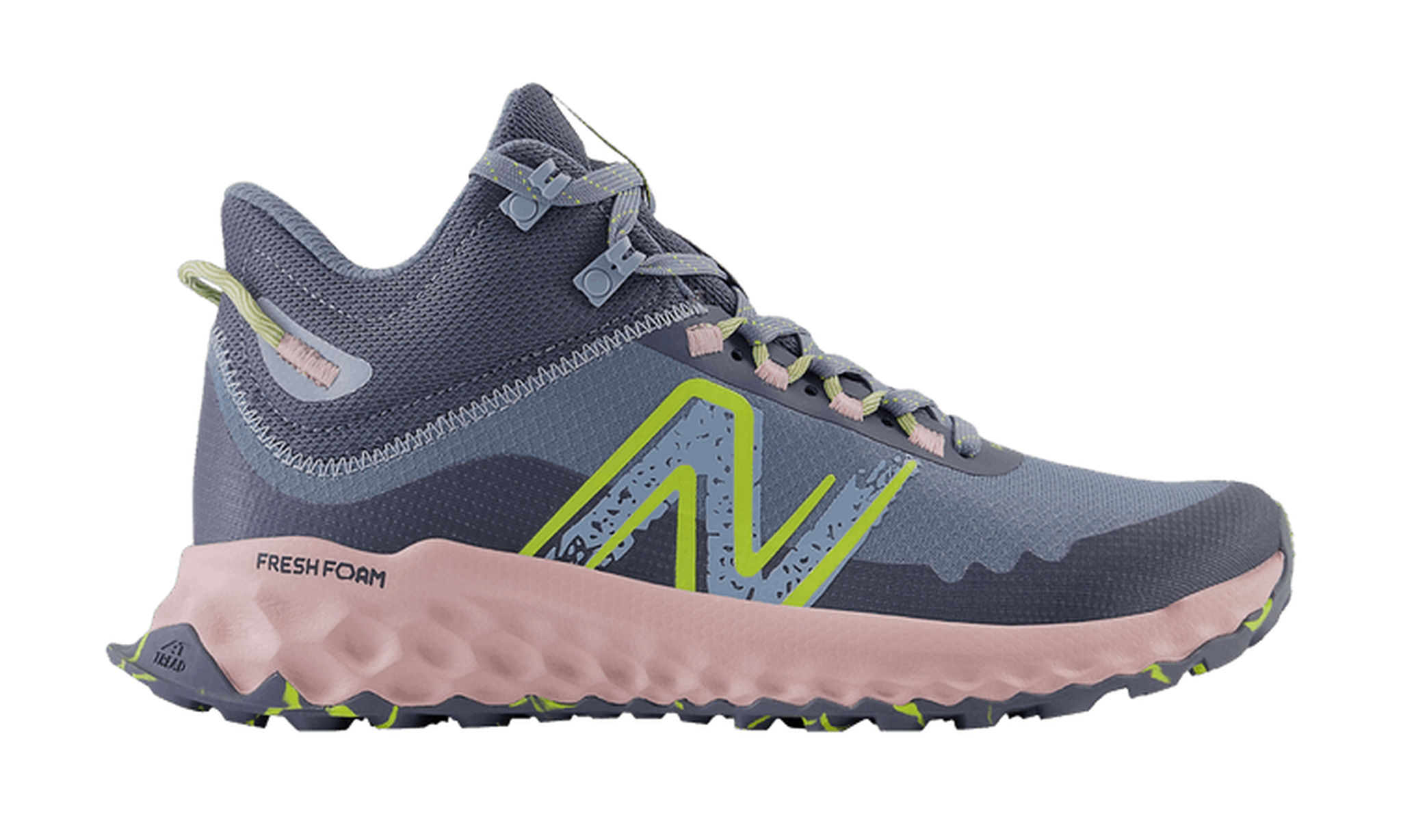Wmns Fresh Foam Garoe Mid 'Arctic Grey Orb Pink'