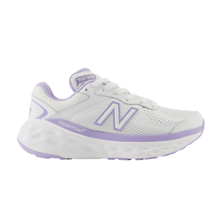Wmns Fresh Foam X 840F 2E Wide 'White Lilac Glow'