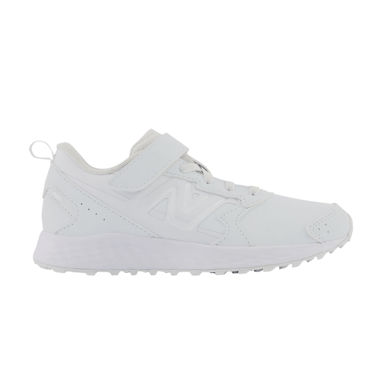 Fresh Foam 650v1 Bungee Lace Top Strap Big Kid 'Triple White'