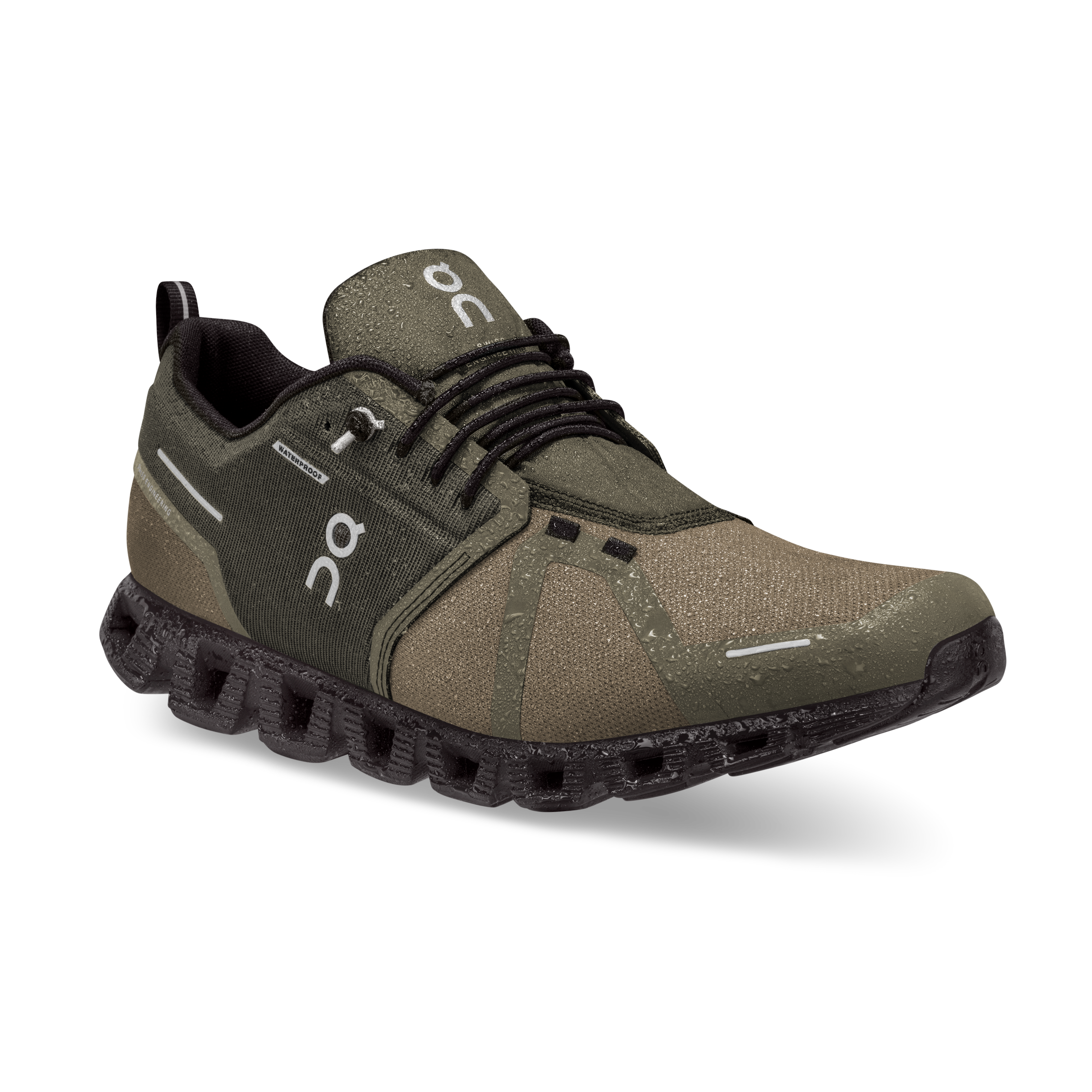 ON Wmns Cloud 5 Waterproof 'Olive Black'