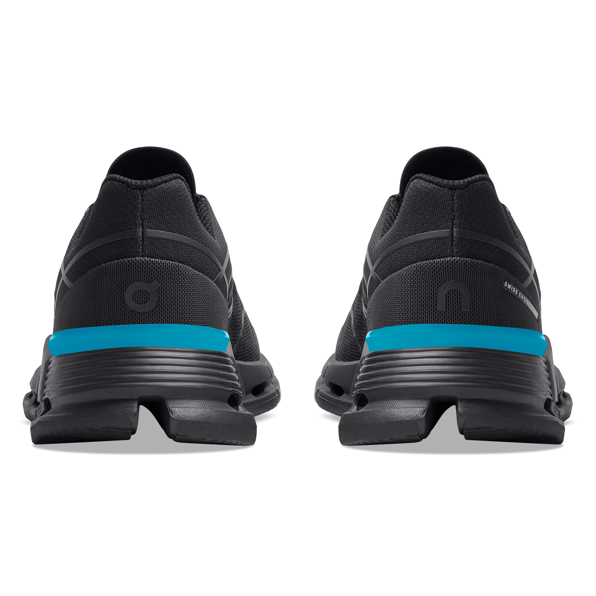On Running Cloudnova Z5 Black Cyan (Women's)