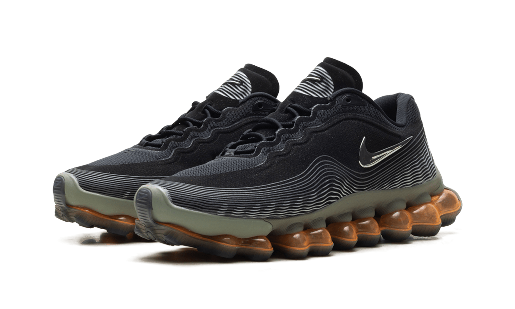 Air Liquid Max "Black Metallic Silver Light Army" - Guerdon Kicks - Sneakers