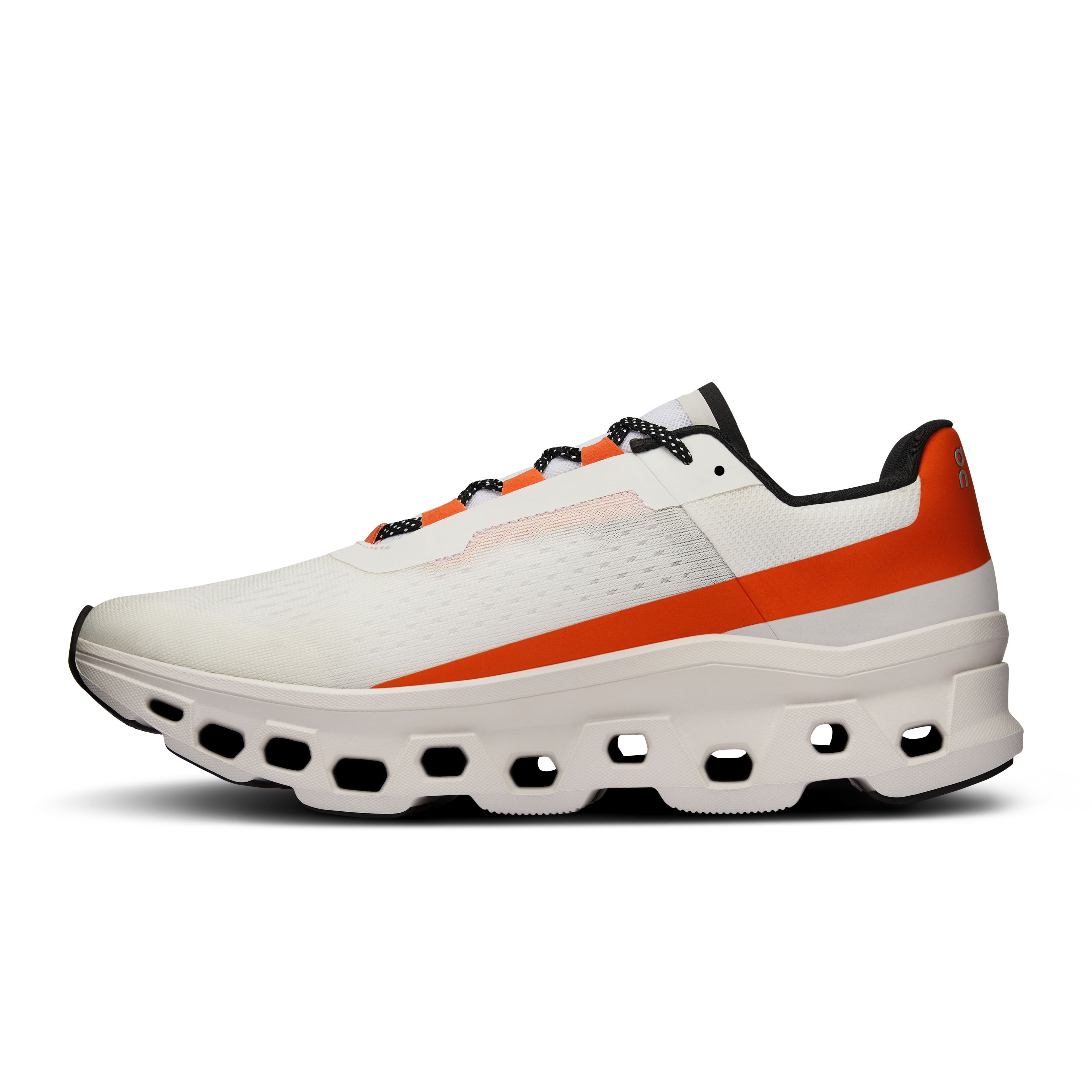 On Running Cloudmonster Undyed White Flame