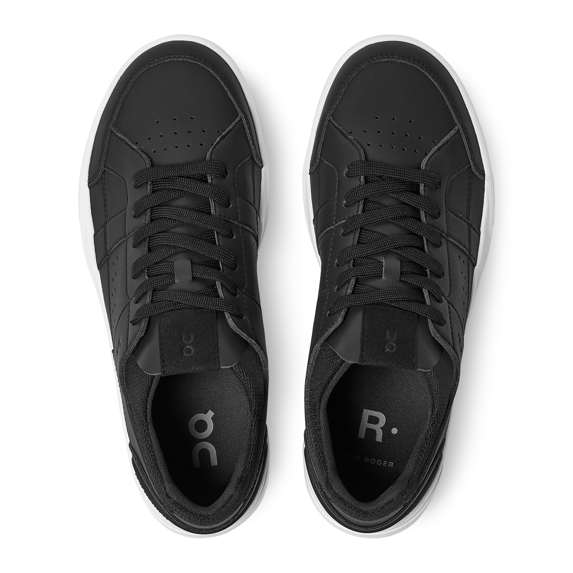 On The Roger Clubhouse Black White (Women's)