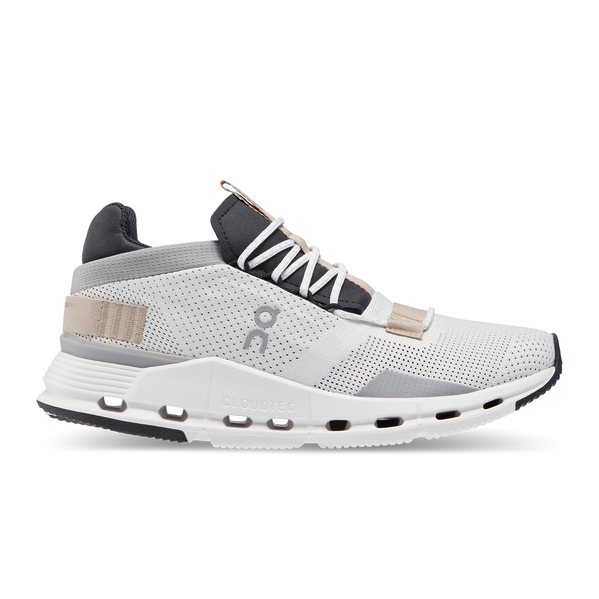ON Wmns Cloudnova 'White Sand'