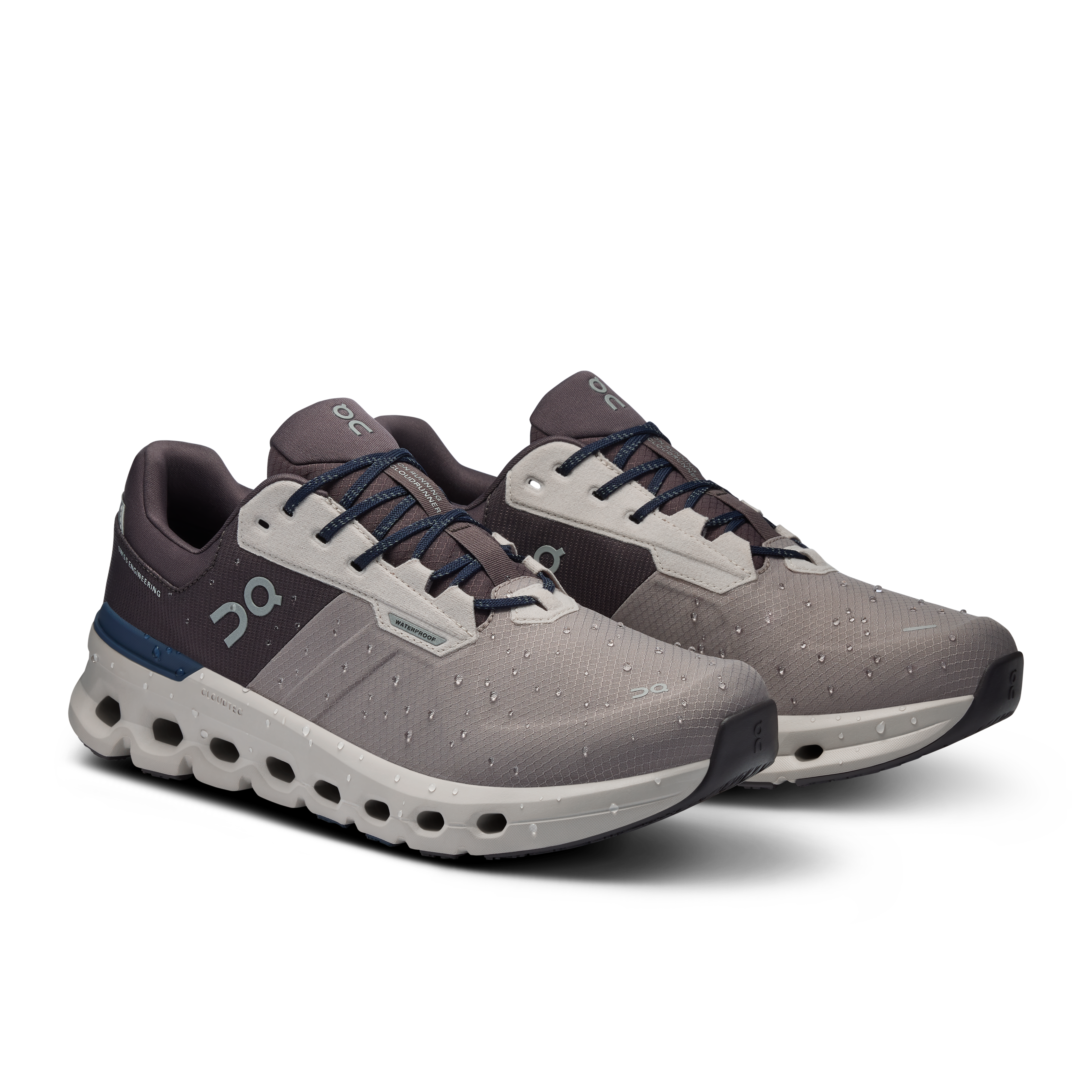 On Running Cloudrunner 2 Waterproof Zinc Midnight
