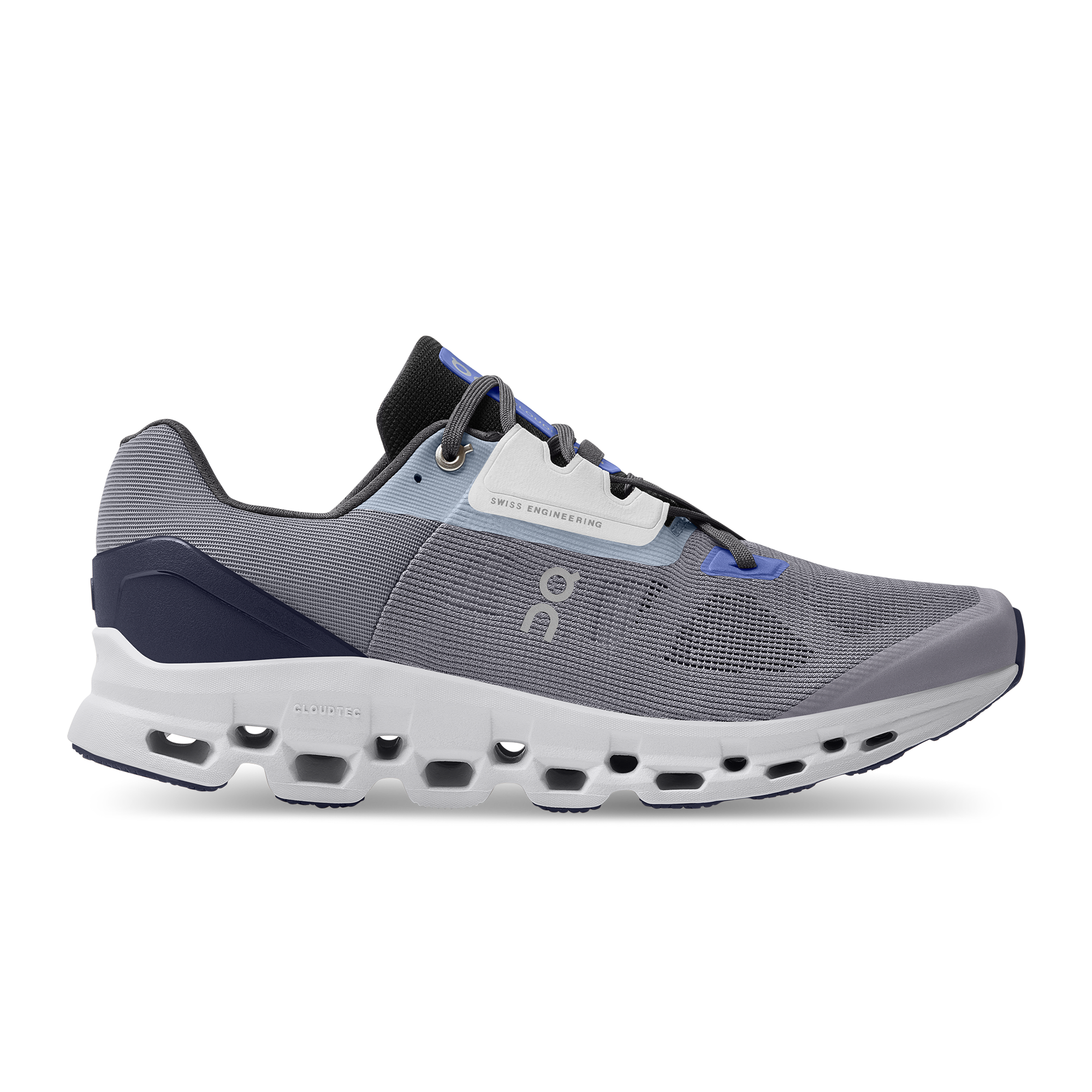 On Running Cloudstratus Fossil Grey Midnight Navy