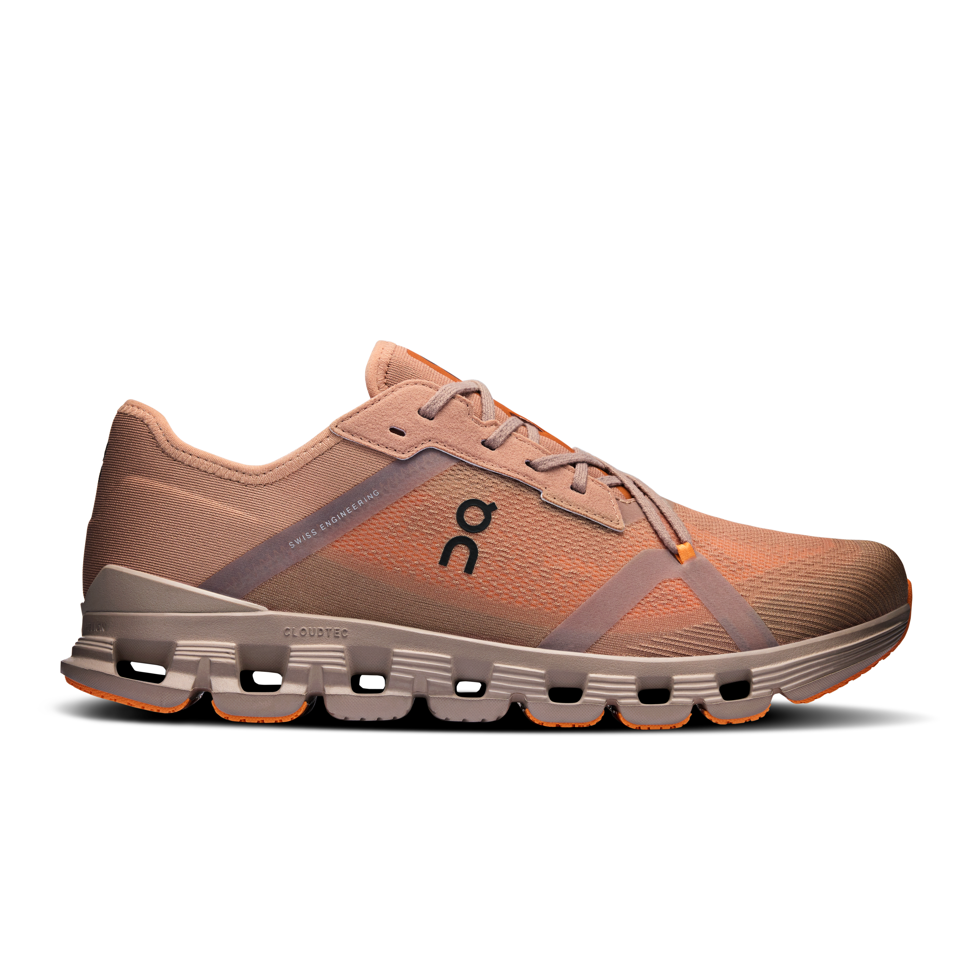 On Running Cloud X 4 AD Rosebrown Tangerine