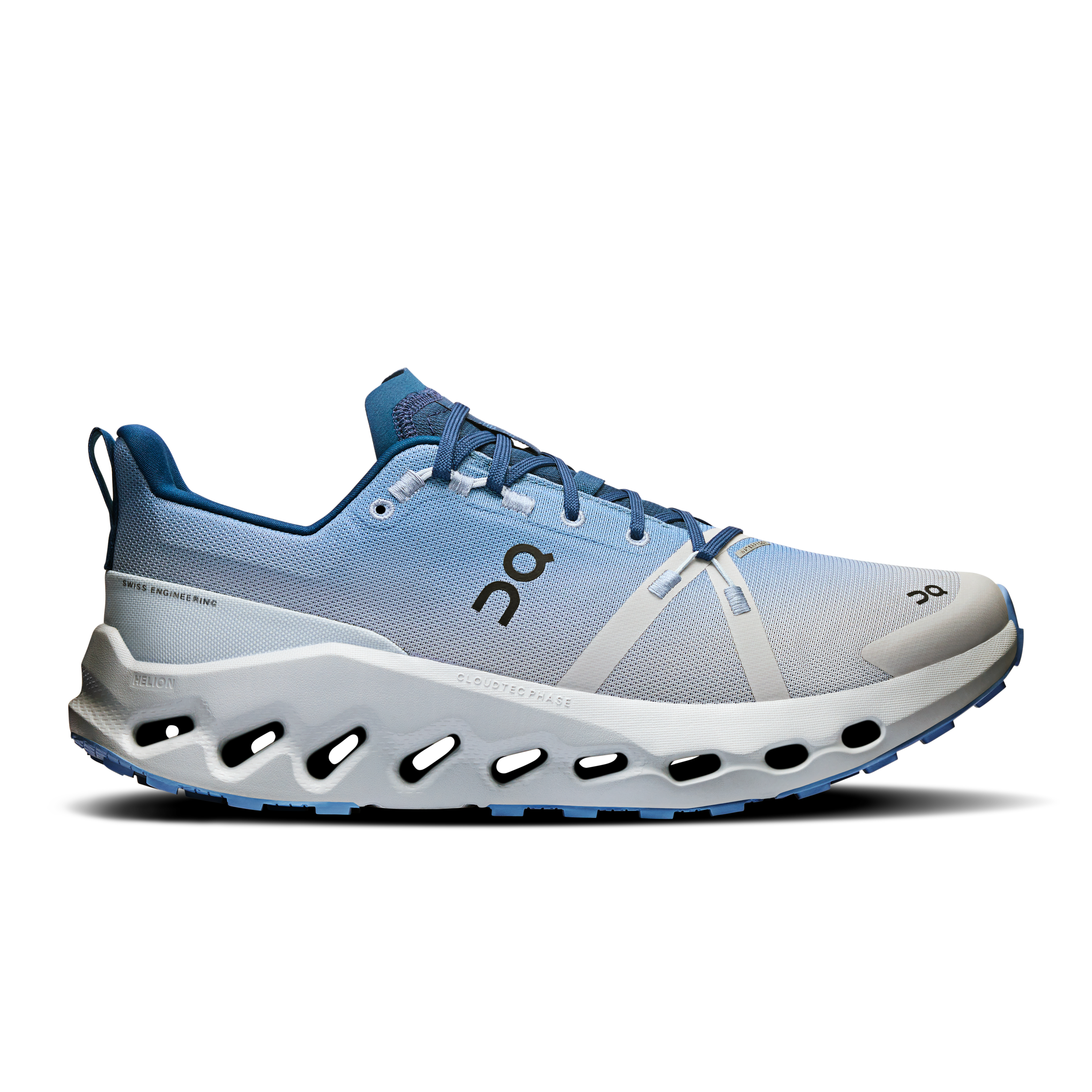 On Running Cloudsurfer Trail Waterproof Chambray Glacier