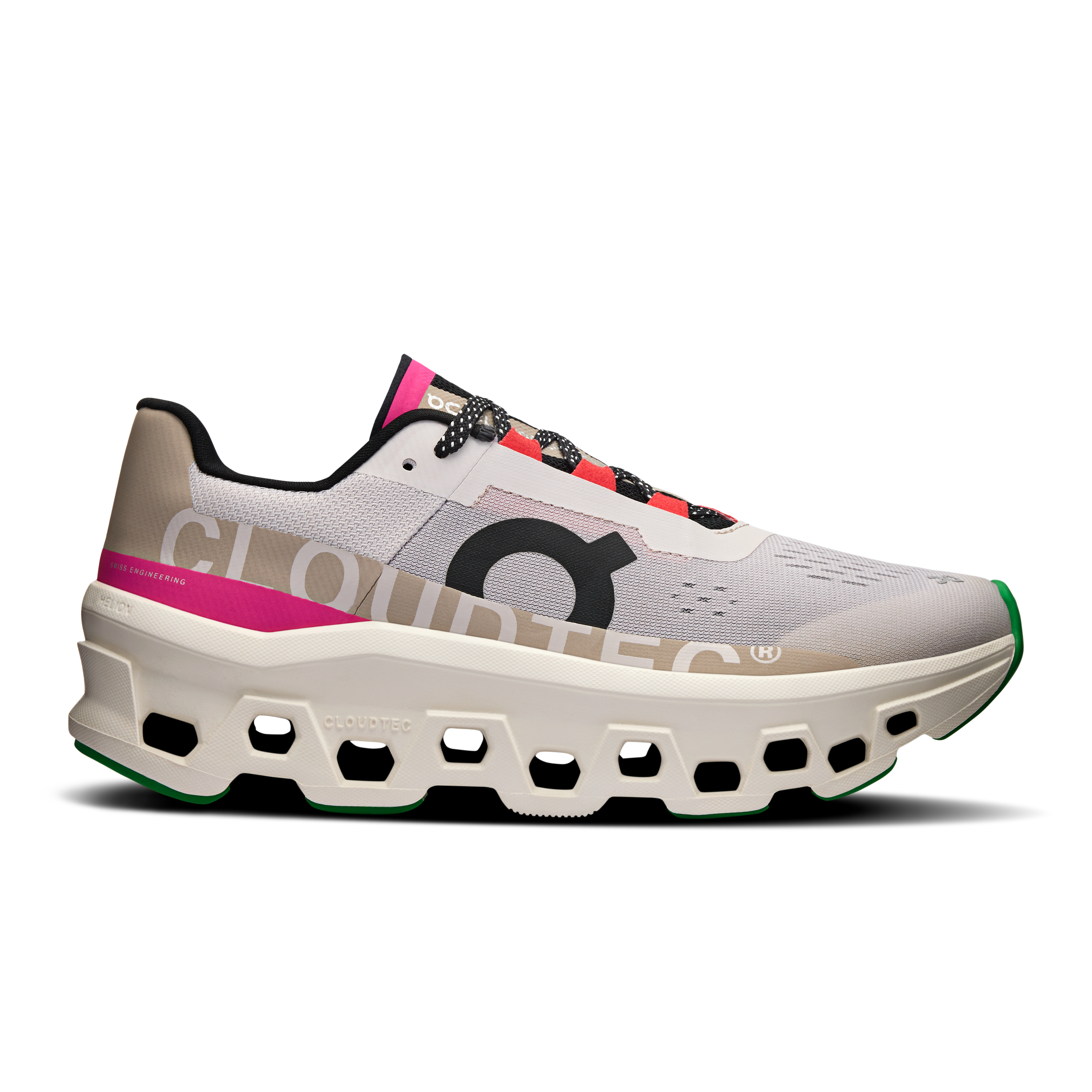 On Running Cloudmonster Silver Ivory (Women's)