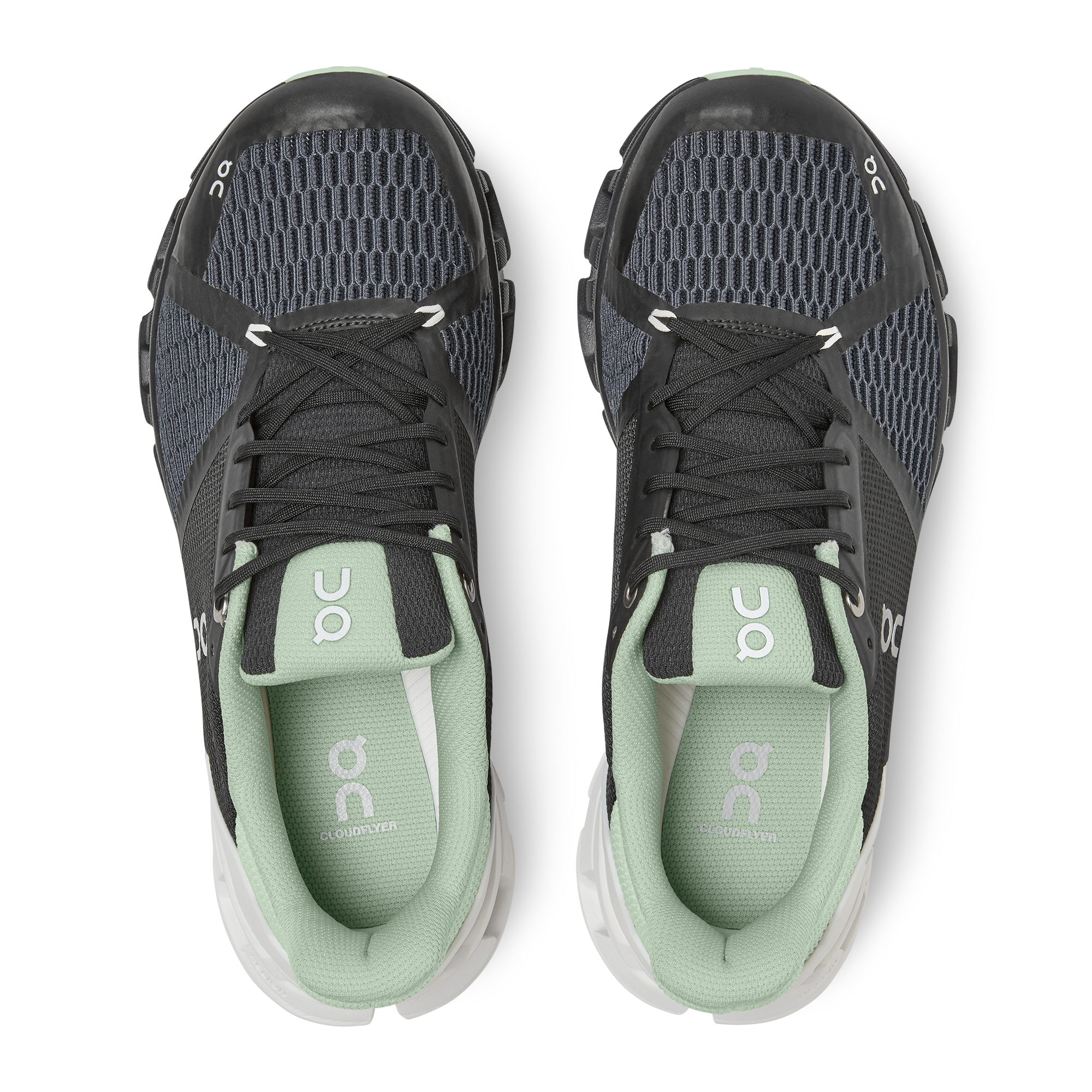 On Running Cloudflyer Black White (Women's)