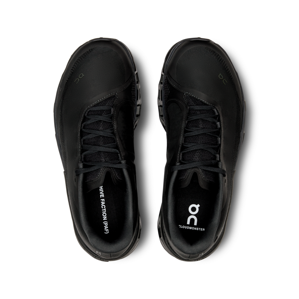 On Cloudmonster 2 POST ARCHIVE FACTION Black (Women's)