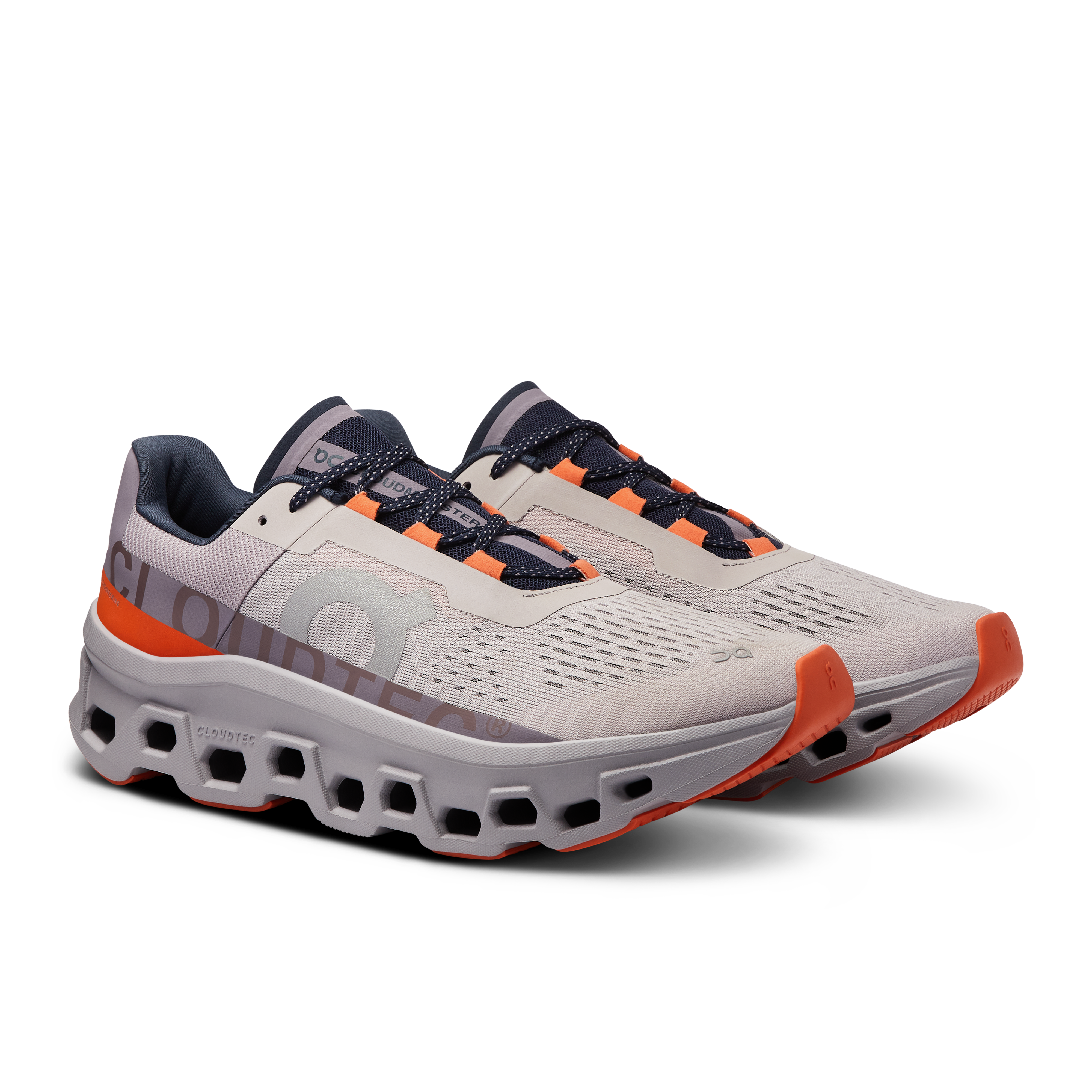 On Running Cloudmonster Pearl Flame