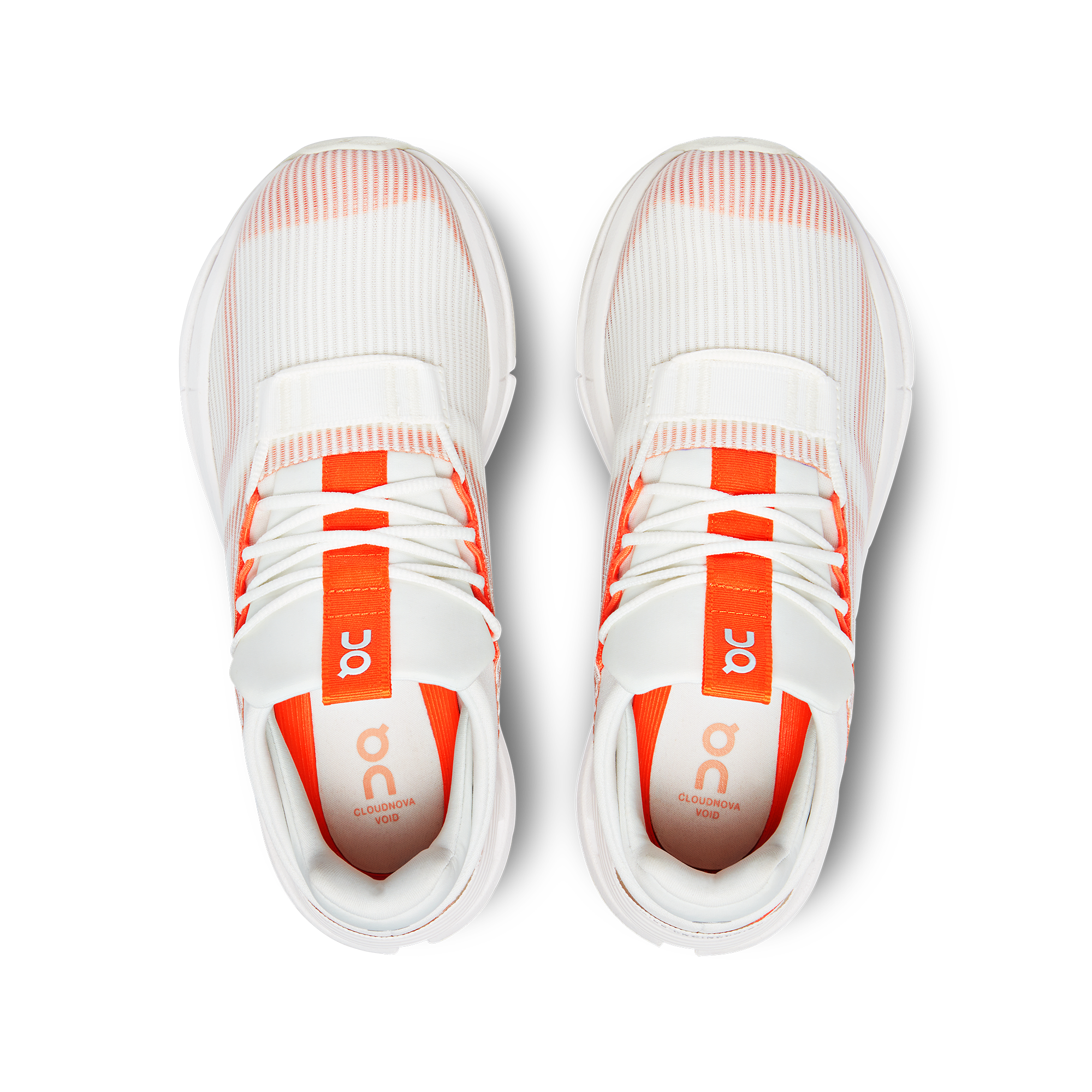On Running Cloudnova Void Undyed White Flame